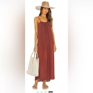 Michael Stars Rustic Red Maxi Dress